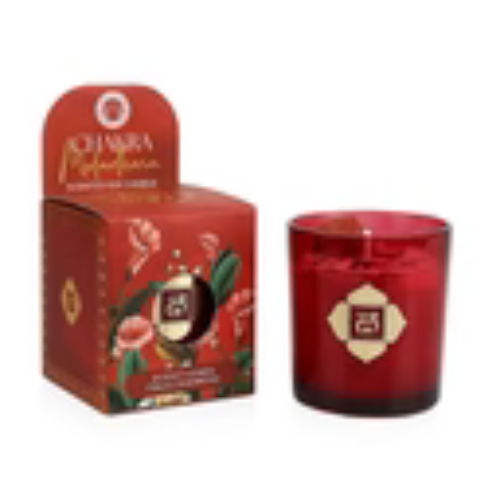 Candela Profumata Chakra Muladhara pino e legno di cedro