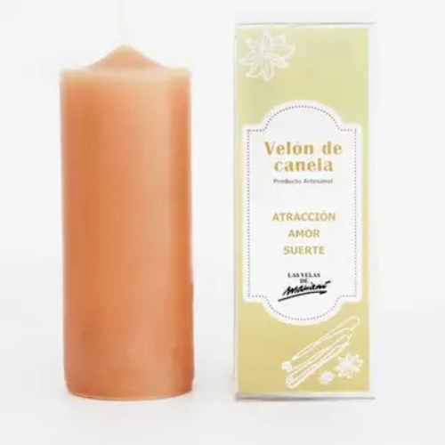 Candela di cannella fatta a mano - L'arcano segreto