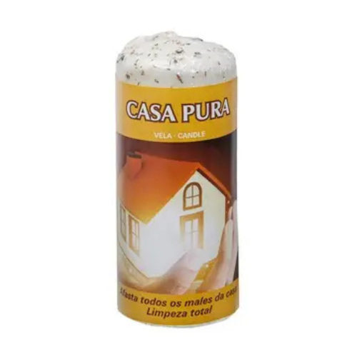 Candela a Colonna Casa Pura 4,8x12 cm - L'arcano segreto