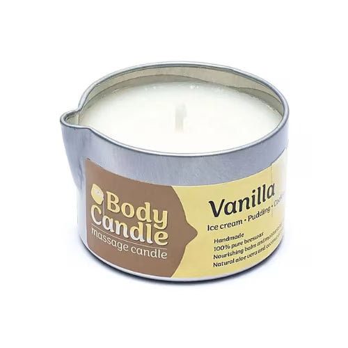 Candela massaggio alla vaniglia L'arcano segreto candela-corpo-vaniglia