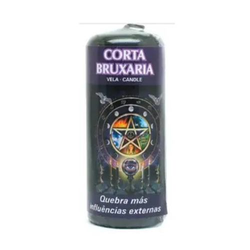 Candela per taglio delle influenze negative - Witchcraft - L'arcano segreto