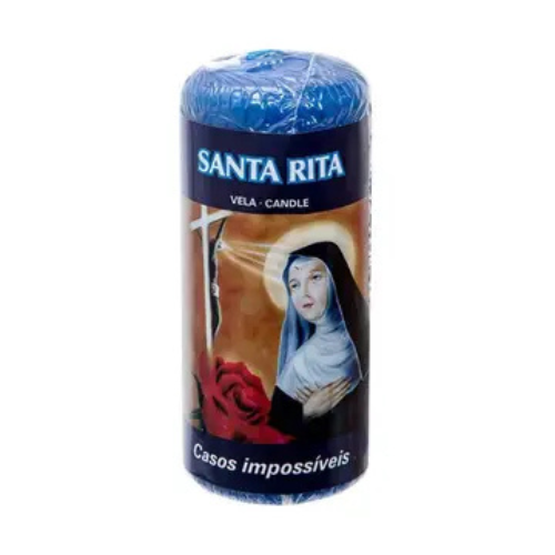 Candela a colonna 4,8x12 cm Santa Rita - L'arcano segreto