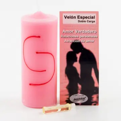 Velón Doble Carga "True Love" - Vero Amore (350g) - L'arcano segreto