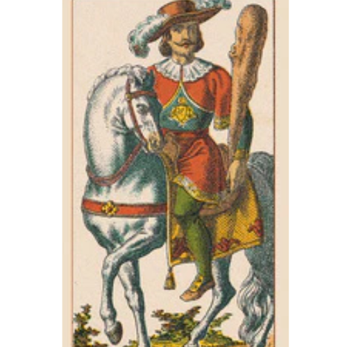 Ancient Italian Tarot L'arcano segreto cavallo