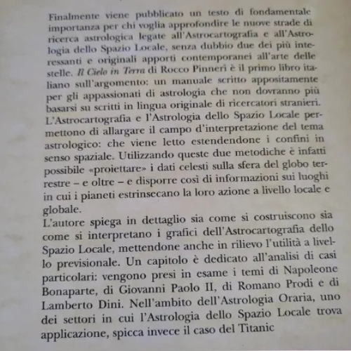 Il cielo in terra L'arcano segreto cielo-terra