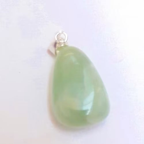 Ciondolo argento con Giada L'arcano segreto ciondolo-argento-giada