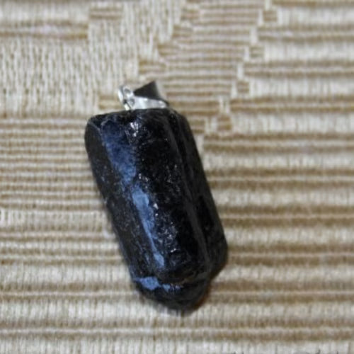 Ciondolo argento 925 con tormalina nera - L'arcano segreto