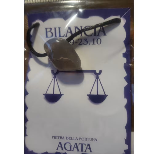 Collana pietra fortuna bilancia - L'arcano segreto