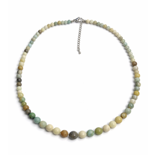 Collana in Amazzonite Multicolore