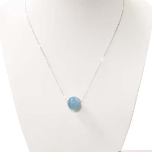 Collana in argento acquamarina L'arcano segreto collana-argento-acquamarina