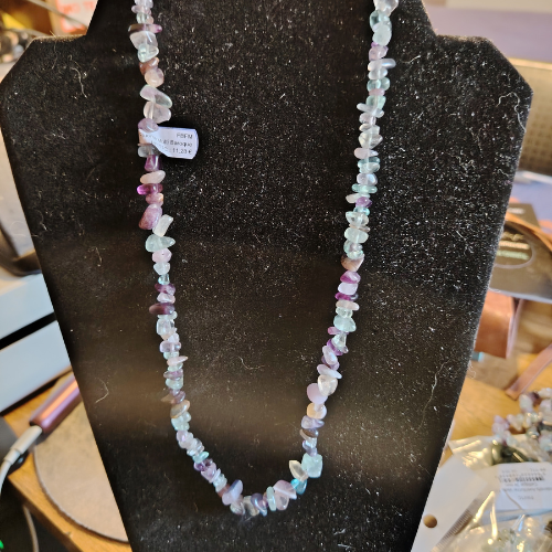 Collana barocca multi extra in fluorite – Qualità elevata