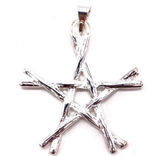 Ciondolo pentagramma ramoscelli L'arcano segreto collana-ramoscelli