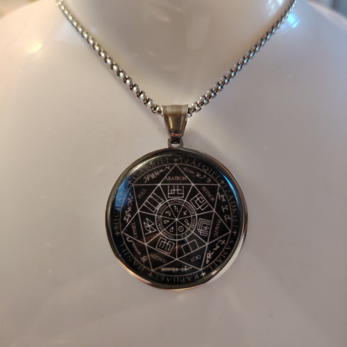 Pentacolo di Salomone argento L'arcano segreto collana-salomone-argento