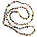 Collana barocca in tormalina multicolore – bella qualità