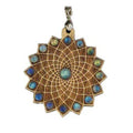 Pendente kosmos torus labradorite - L'arcano segreto