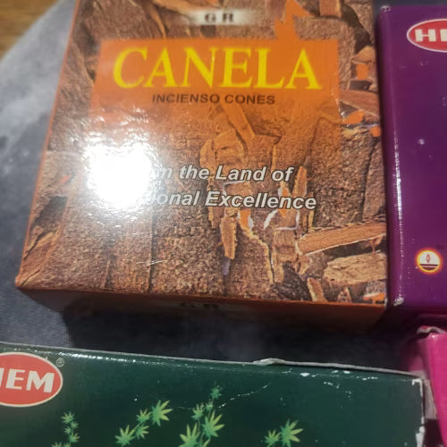 Coni di incenso Canela L'arcano segreto coni-incenso-cannella