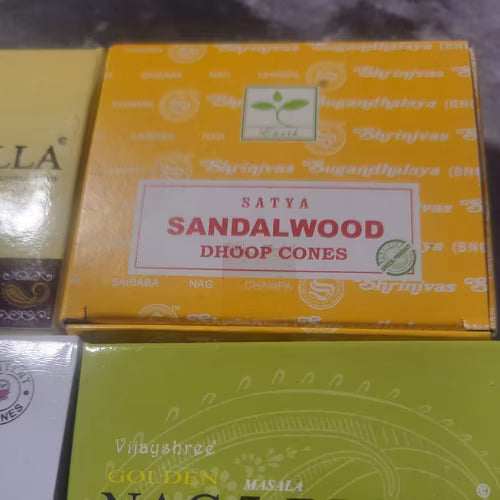 Coni di incenso Sandal Wood L'arcano segreto coni-incenso-sandalo