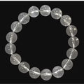 Bracciale con cristallo di rocca 12 mm - L'arcano segreto