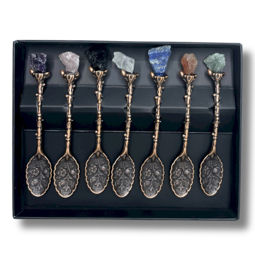 Set 7 cucchiaini in Bronzo L'arcano segreto cucchiaini