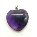 Ciondolo cuore ametista L'arcano segreto cuore-ametista