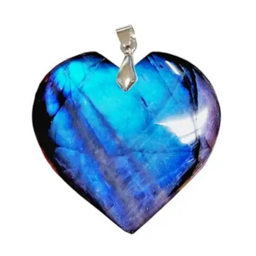 Ciondolo extra labradorite da 2,5 a 3 cm
