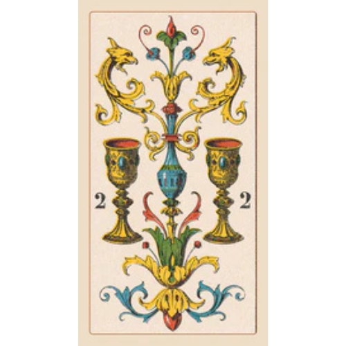 Ancient Italian Tarot L'arcano segreto due