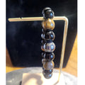 Bracciale ematite tigre ossidiana - L'arcano segreto