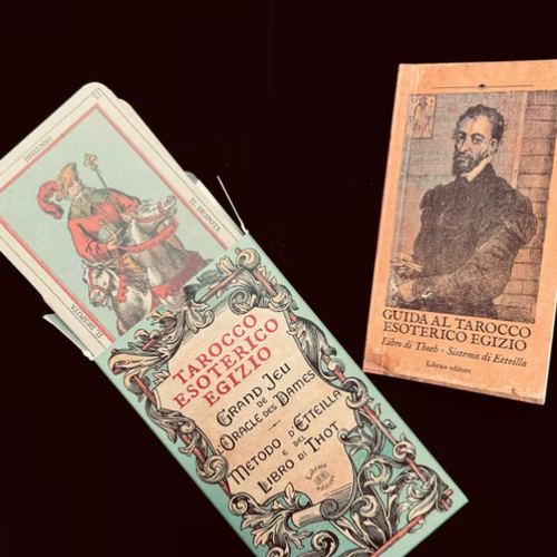 Tarocco esoterico egizio L'arcano segreto eteilla-tarocchi