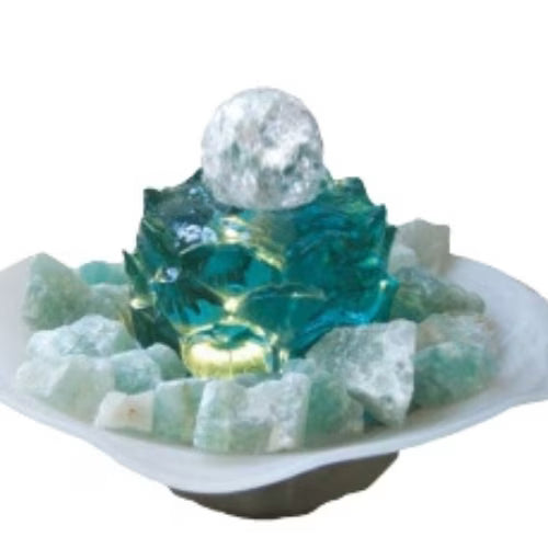 Fontanella lotus ossidiana verde L'arcano segreto fontana-lotus-ossidiana-verde