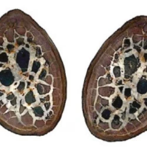 Coppia geode septaria piccola - L'arcano segreto