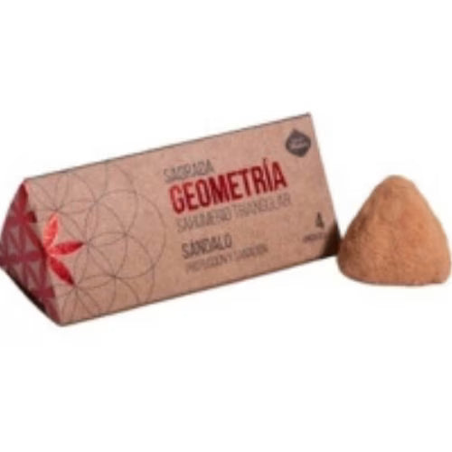 Triangulo geometria sandalo L'arcano segreto incenso-geometria-sandalo