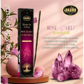 Incenso Aum Crystal Magic - Quarzo Rosa - L'arcano segreto