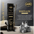 Incenso Aum Crystal Magic 20 g con cristallo di tormalina - L'arcano segreto