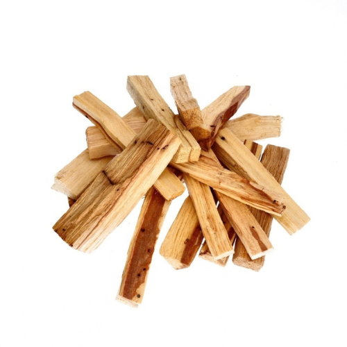 Legnetti di palo santo naturali, fascio di bastoncini di legno irregolari