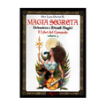 Libro occulto con copertina illustrata a tema magico e simboli, volume 3