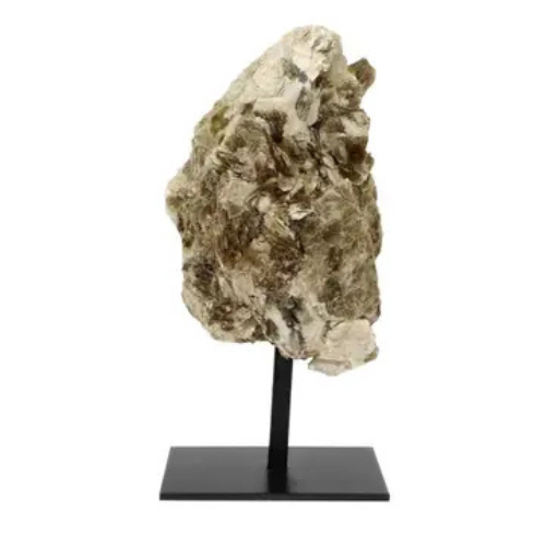 Base di Mica Moscovita del Brasile – Pezzo Unico da Collezione (486 g)