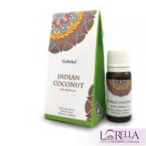 Goloka aromatico indian coconut L'arcano segreto olio-essenziale-cocco