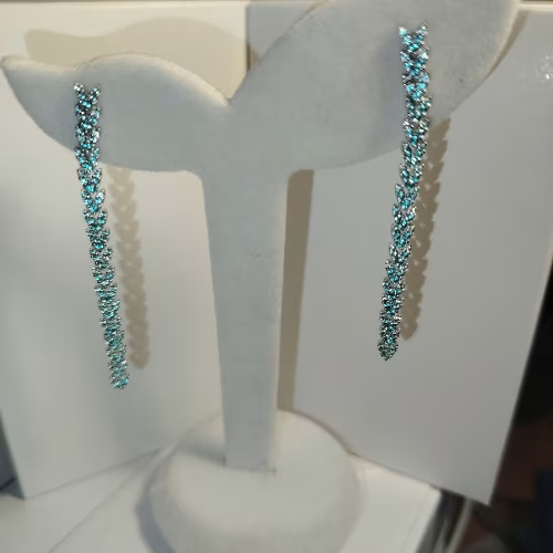 Orecchini con zirconi pendenti L'arcano segreto orecchini-colorati-chiaruzzi