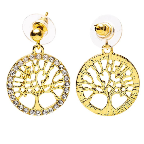 Orecchini Albero della vita L'arcano segreto orecchini-strass