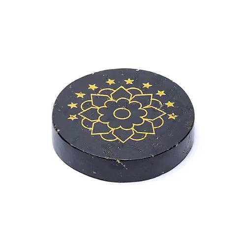 Disco tormalina nera loto L'arcano segreto piastra-loto