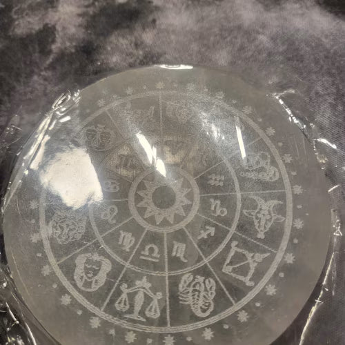 Piastra in selenite L'arcano segreto piastra-selenite-zodiaco