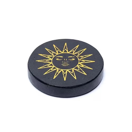Disco inciso tormalina sole L'arcano segreto piastra-tormalina-sole
