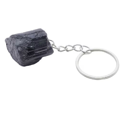 Portachiavi con tormalina nera L'arcano segreto porta-chiavi-tormalina-nera