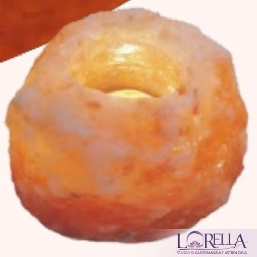 Porta lumino grezzo L'arcano segreto porta-lumino-sale