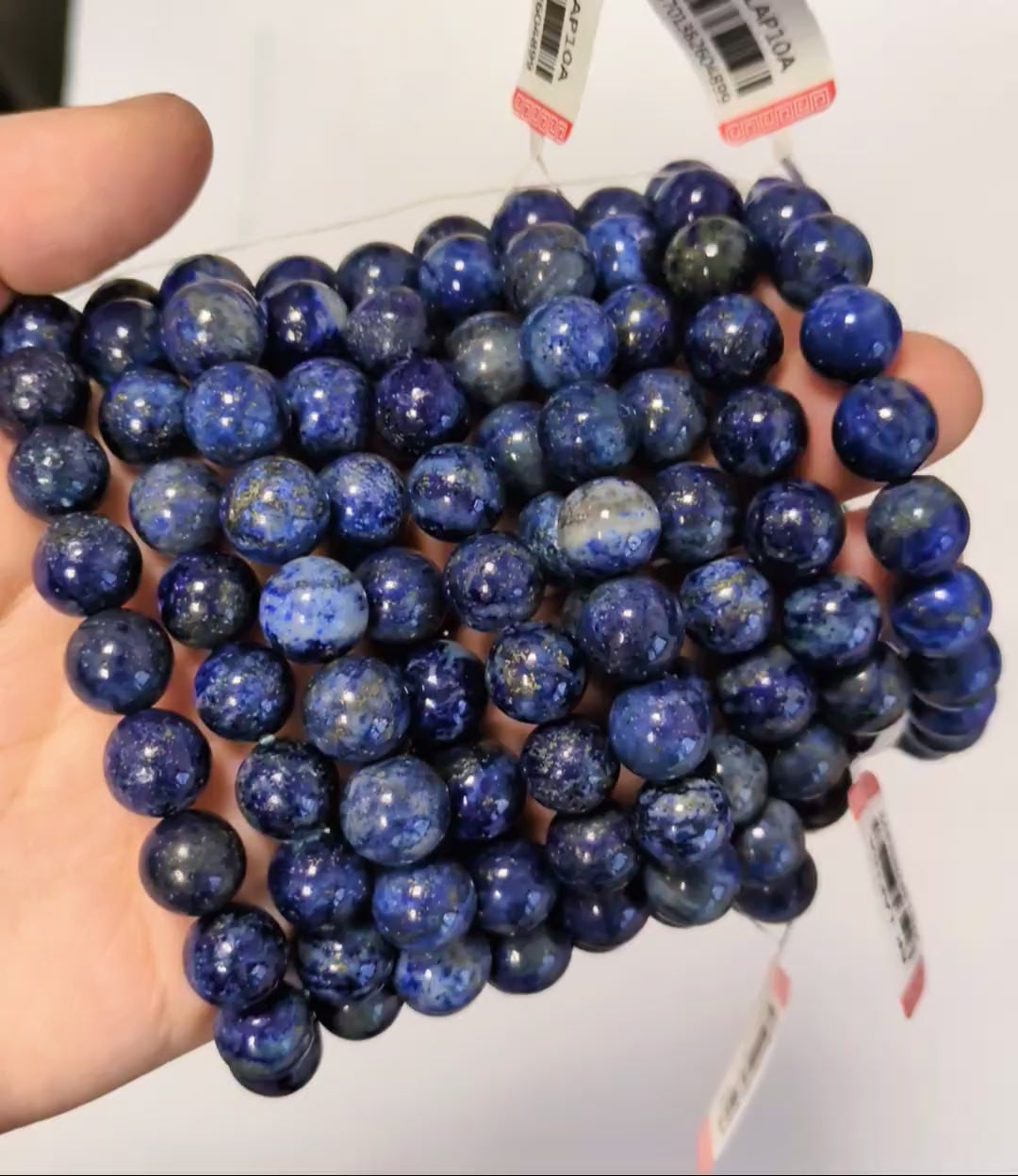 Bracciale Lapislazzuli AA 10 mm