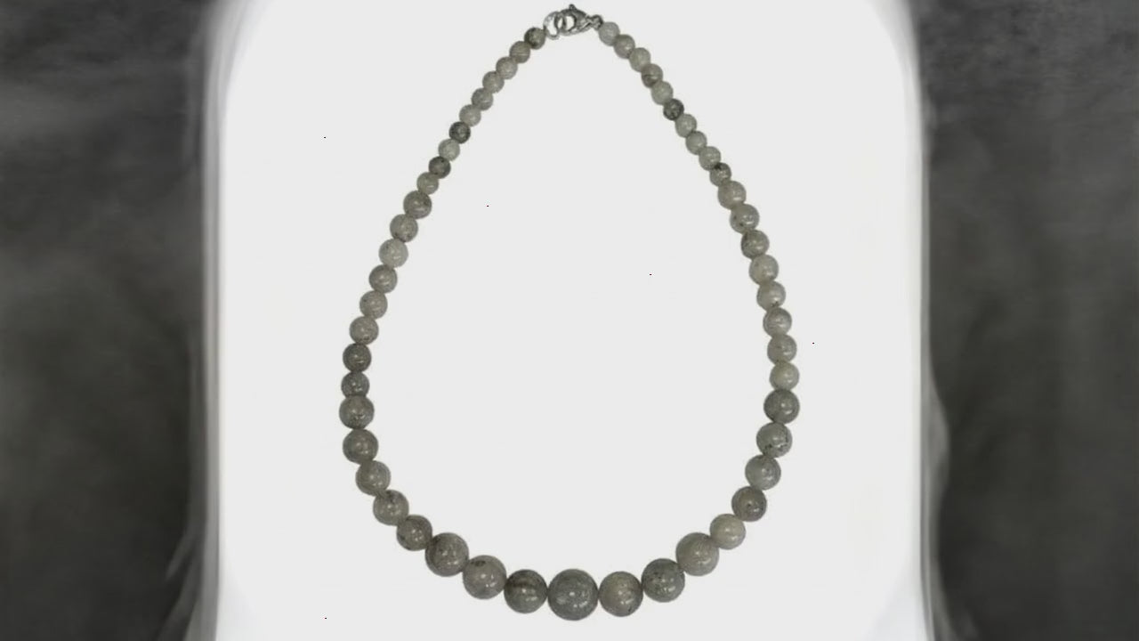 Labradorite Collana Goccia