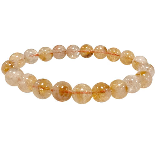 Bracciale in Citrino riscaldato - L'arcano segreto