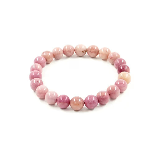 Bracciale elastico con rodonite - L'arcano segreto