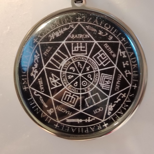 Pentacolo di Salomone argento L'arcano segreto salomone-argento