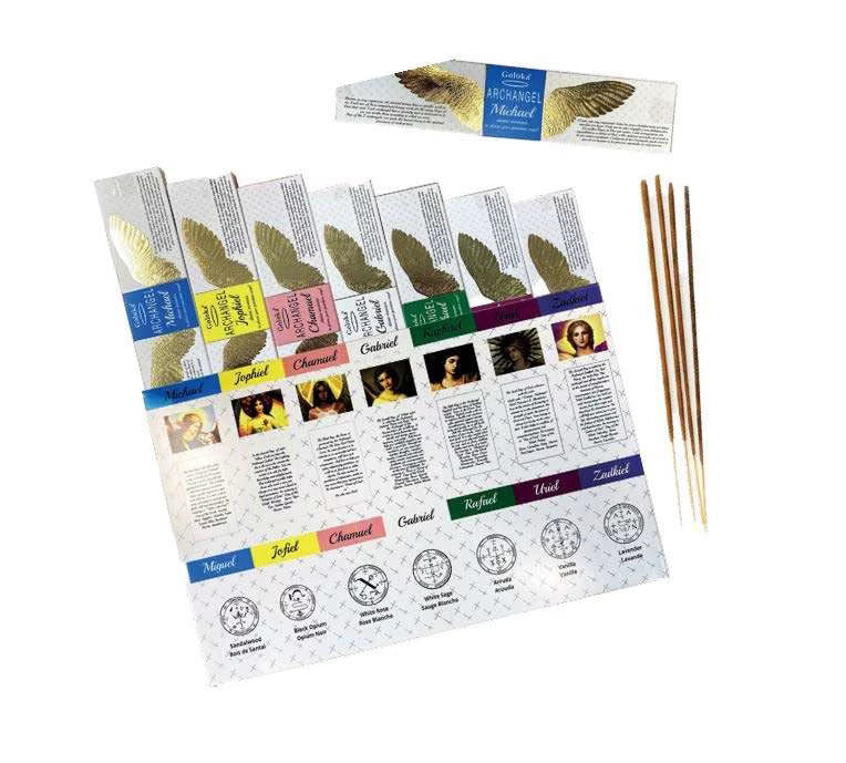 Goloka incenso 7 arcangeli L'arcano segreto set-incensi